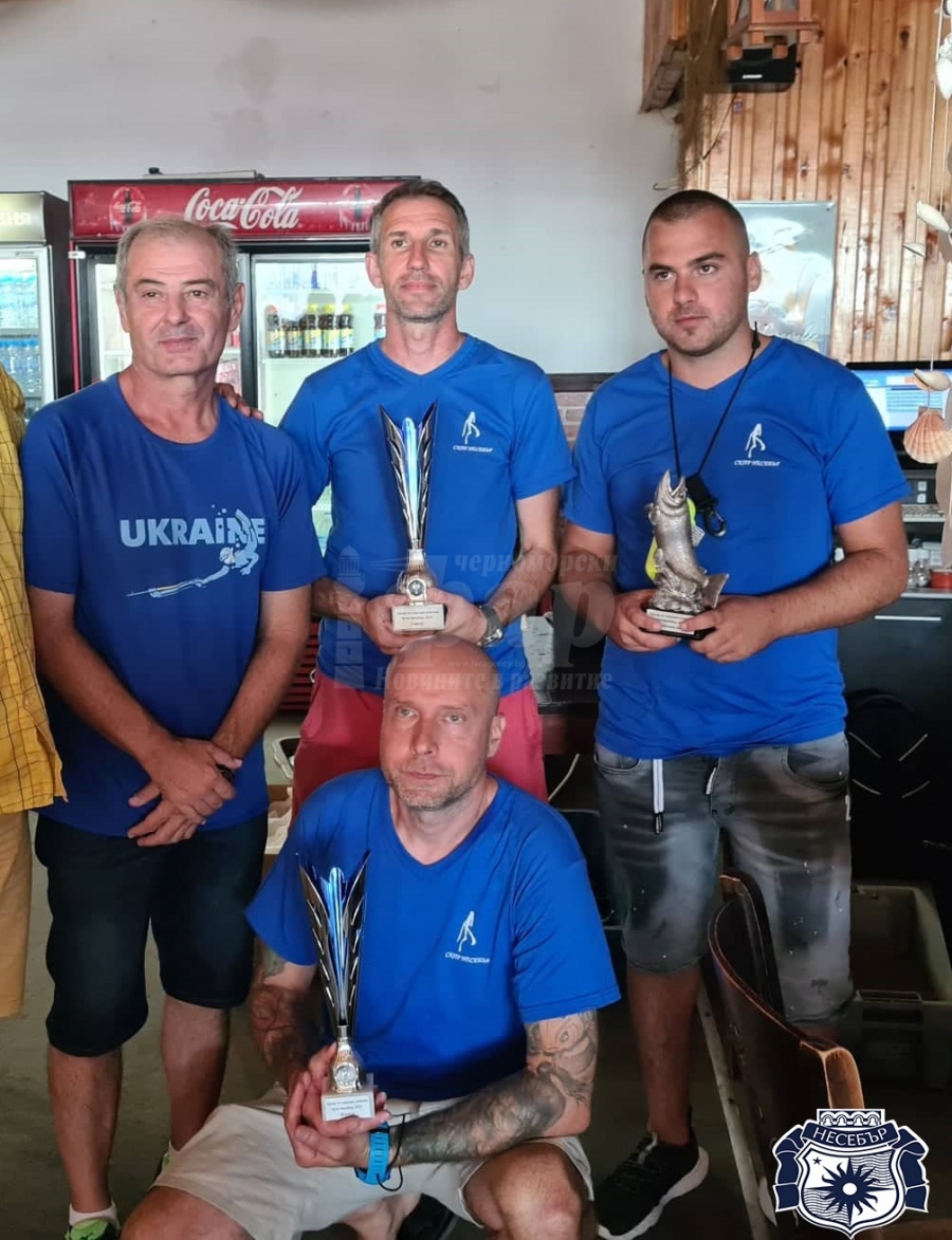 Приключи деветият турнир по подводен риболов в Несебър